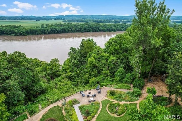 501 4th St W, Hermann, MO 65041 - drone / aerial view of a large body of water