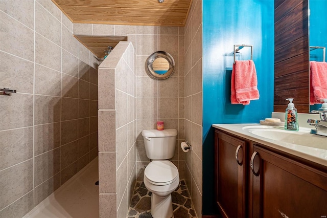 14 Club Ct, Union, MO 63084 - bathroom with vanity, toilet, and walk in shower