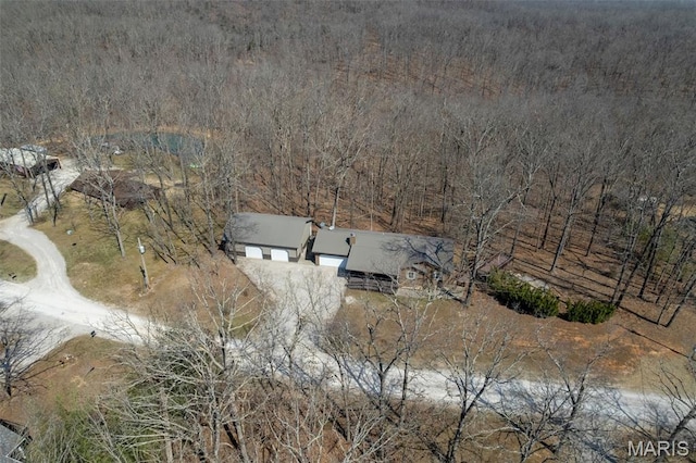 732 Woodridge Ln, Perryville, MO 63775 - view of property location with a heavily wooded area