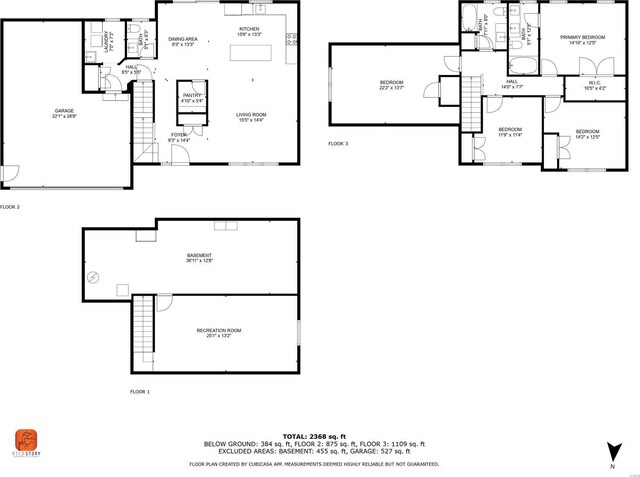1665 Redbud Ct, Perryville, MO 63775 - floor plan / room layout