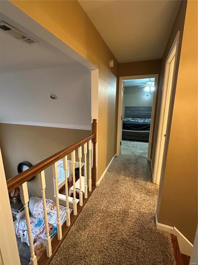 10 Cherokee Rdg, Sikeston, MO 63801 - hallway featuring carpet and baseboards