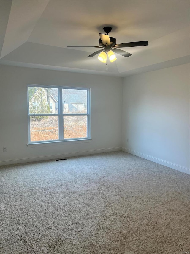 1066 Bloomfield Dr, Eureka, MO 63025 - carpeted spare room with baseboards and a ceiling fan