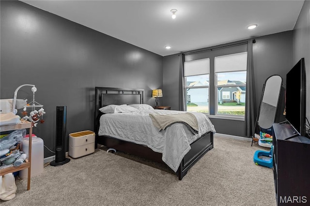 138 Rhythm Point Dr, Saint Peters, MO 63376 - bedroom with carpet floors, baseboards, and recessed lighting