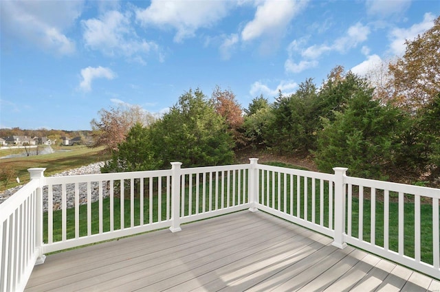 1035 Morgan Meadow Dr, Wentzville, MO 63385 - deck with a lawn