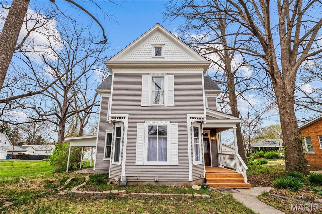 view of victorian house