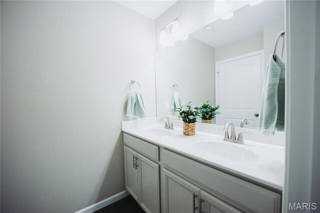 104 Eisenhower Blvd, Troy, IL 62294 - full bathroom with double vanity