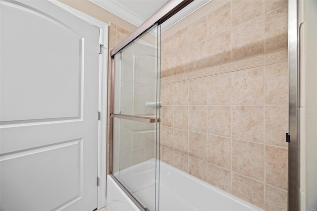 1163 Mill Crossing Dr Unit 205, Creve Coeur, MO 63141 - full bathroom with shower / bath combination with glass door