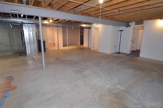 936 Palamino Path, High Ridge, MO 63049 - view of unfinished below grade area