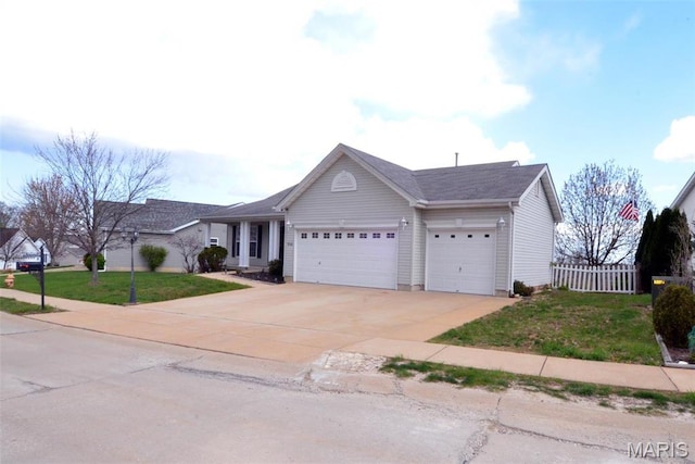 936 Palamino Path, High Ridge, MO 63049 - ranch-style house featuring an attached garage and driveway