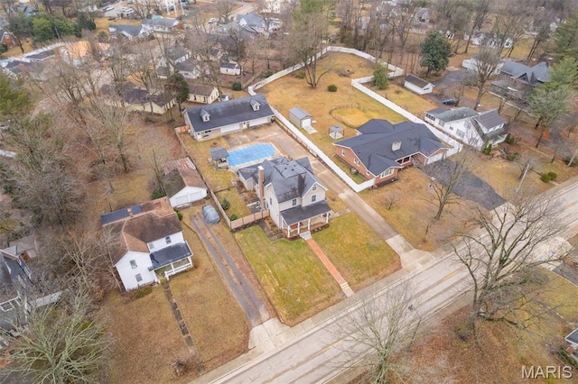 616 W Columbia St, Farmington, MO 63640 - aerial view of property and surrounding area with nearby suburban area