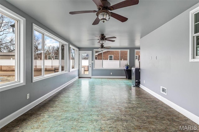 616 W Columbia St, Farmington, MO 63640 - view of unfurnished sunroom