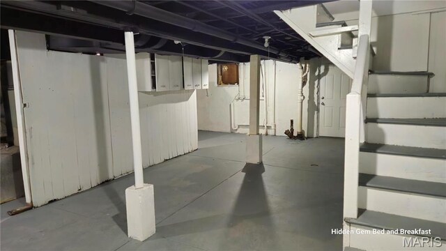6522 Bartmer, University City, MO 63130 - view of unfinished below grade area