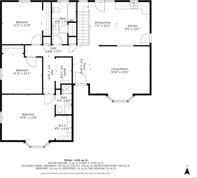 8 Crescent Dr, Viburnum, MO 65566 - room layout