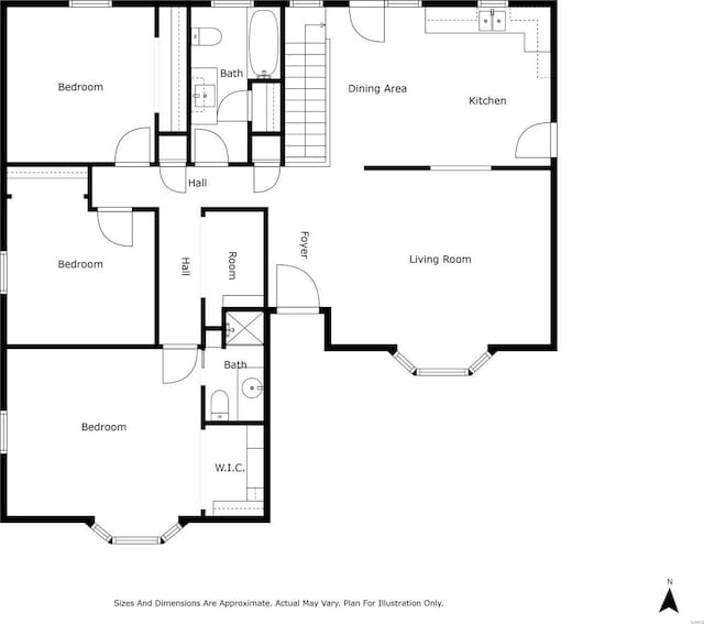 8 Crescent Dr, Viburnum, MO 65566 - home floor plan
