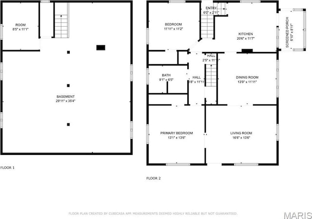 205 W 2nd St N, Wright City, MO 63390 - property floor plan