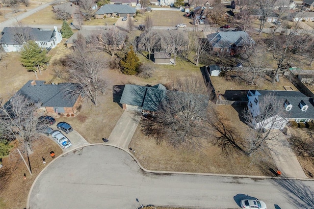 aerial overview of property's location featuring nearby suburban area