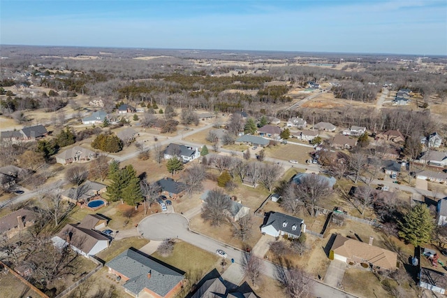 view of property location with nearby suburban area
