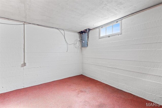215 Virginia St, Saint Genevieve, MO 63670 - below grade area featuring carpet floors and electric panel