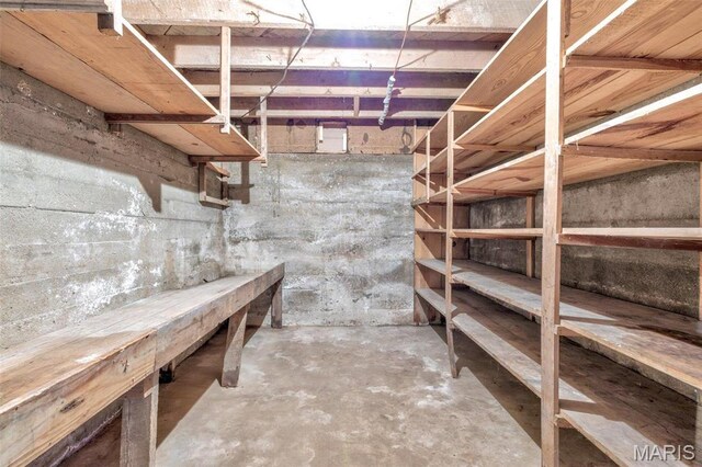 215 Virginia St, Saint Genevieve, MO 63670 - view of unfinished basement