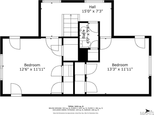 215 Virginia St, Saint Genevieve, MO 63670 - view of room layout