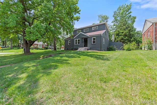 1247 Charlane Ct, Saint Louis, MO 63119 - back of property featuring a lawn