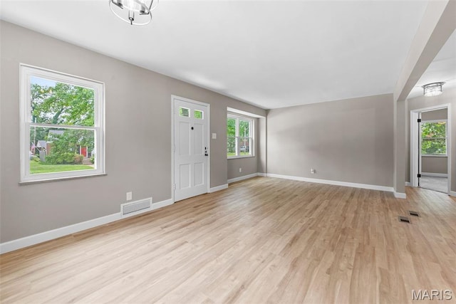 1247 Charlane Ct, Saint Louis, MO 63119 - foyer entrance featuring light wood finished floors and baseboards