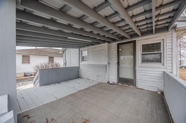 342 N Adams Ave, Lebanon, MO 65536 - view of patio with a wooden deck