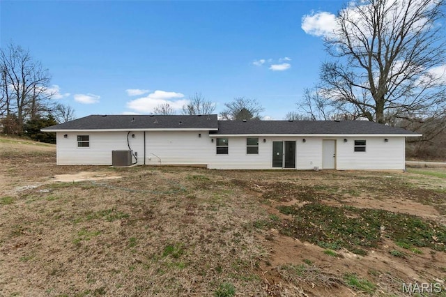 18211 State Highway J, Malden, MO 63863 - rear view of property with central AC