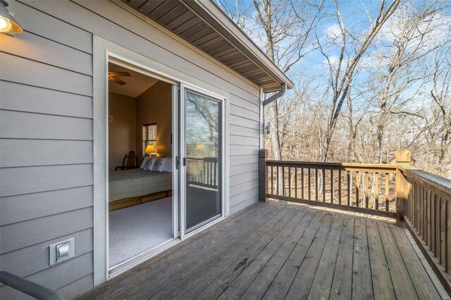 12054 Anthonies Mill Rd, Bourbon, MO 65441 - view of wooden deck