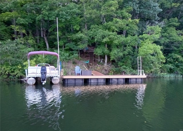 12054 Anthonies Mill Rd, Bourbon, MO 65441 - dock featuring a water view