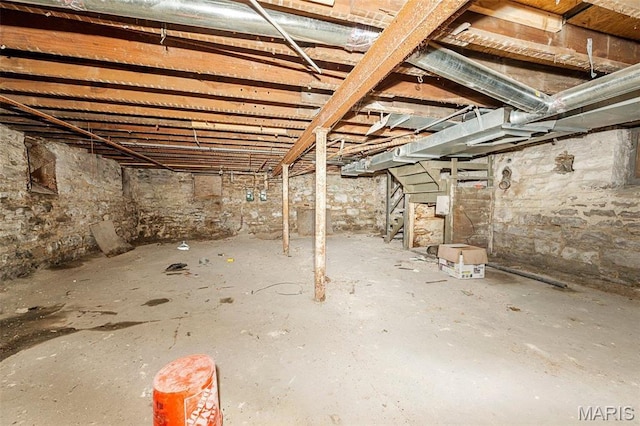 5943 Page Blvd, Saint Louis, MO 63112 - view of unfinished basement