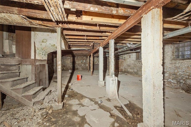 5943 Page Blvd, Saint Louis, MO 63112 - view of unfinished basement