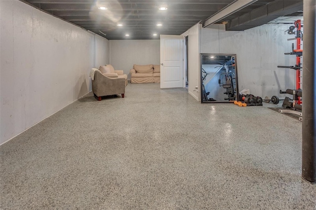 2571 Boyle Ave, Granite City, IL 62040 - view of finished below grade area