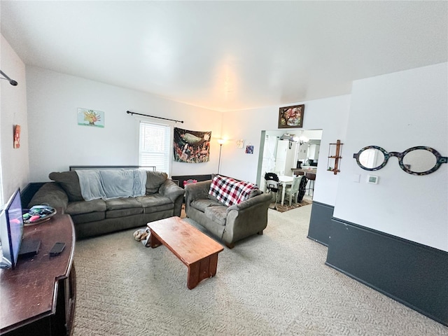 807 E 4th St, Salem, MO 65560 - living area with carpet flooring