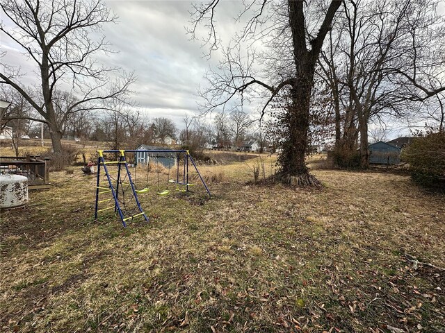 807 E 4th St, Salem, MO 65560 - view of yard featuring a playground
