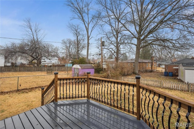 2808 Chadwick Dr, Bel-Nor, MO 63121 - wooden deck featuring a fenced backyard