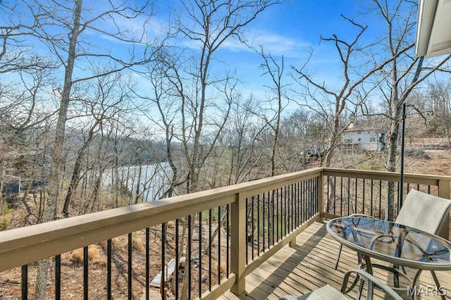 1972 Sugar Hollow Ct, Marthasville, MO 63357 - view of wooden deck