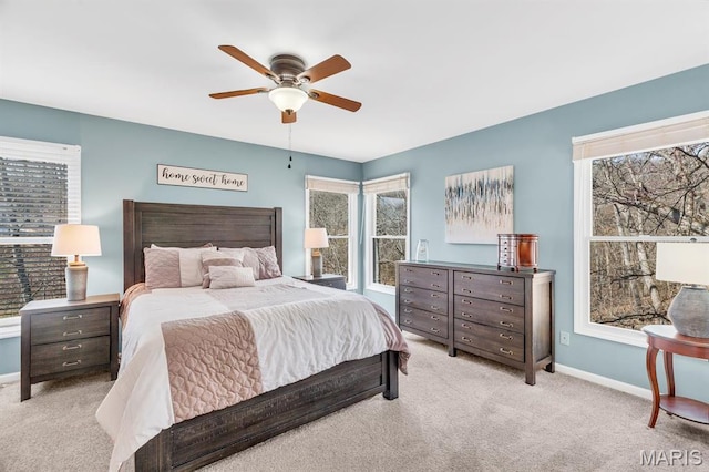 1972 Sugar Hollow Ct, Marthasville, MO 63357 - carpeted bedroom featuring baseboards and a ceiling fan