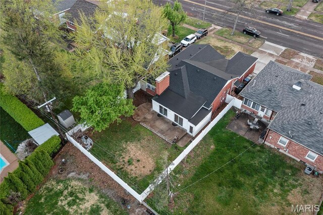 5816 Jamieson Ave, Saint Louis, MO 63109 - aerial view of property and surrounding area