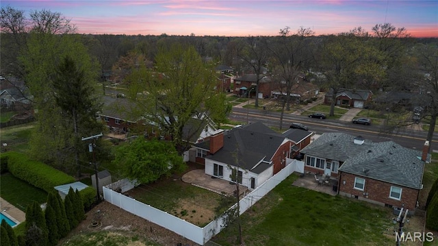 5816 Jamieson Ave, Saint Louis, MO 63109 - aerial perspective of suburban area