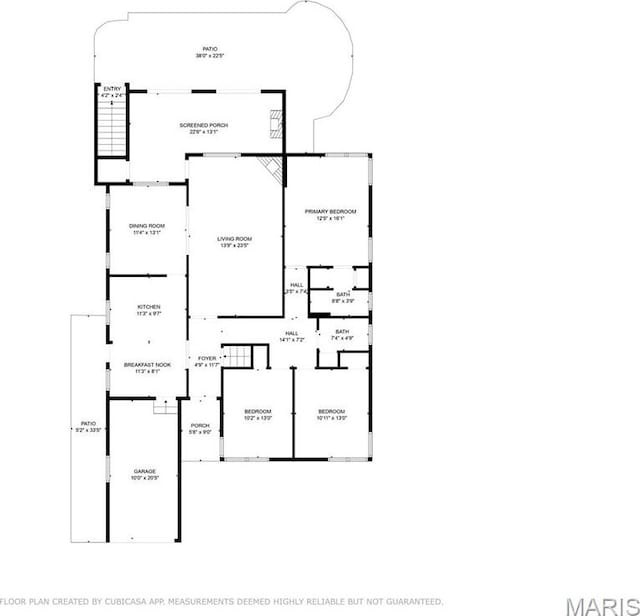 5816 Jamieson Ave, Saint Louis, MO 63109 - floor plan / room layout