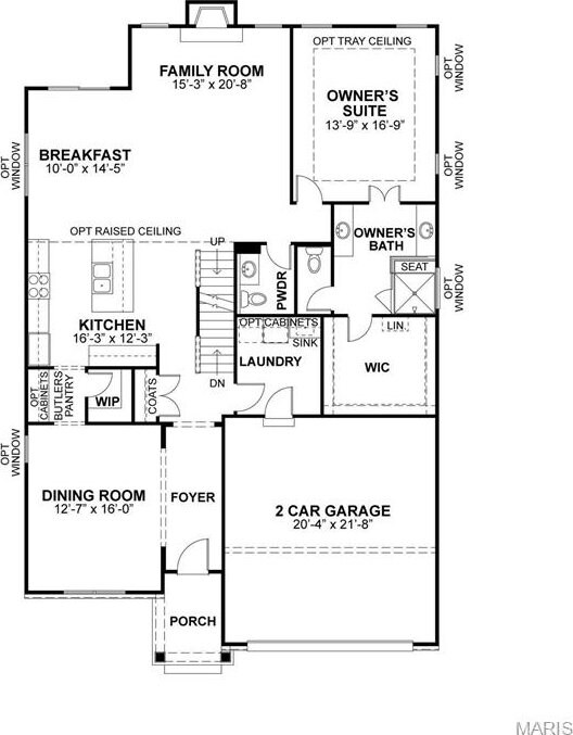 400 Thomlin Ct, Ofallon, MO 63367 - view of room layout