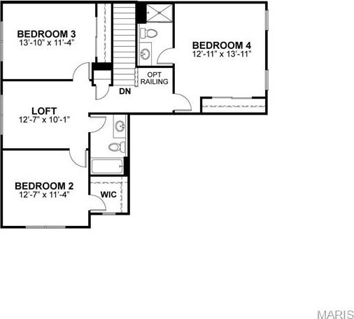 400 Thomlin Ct, Ofallon, MO 63367 - view of property floor plan