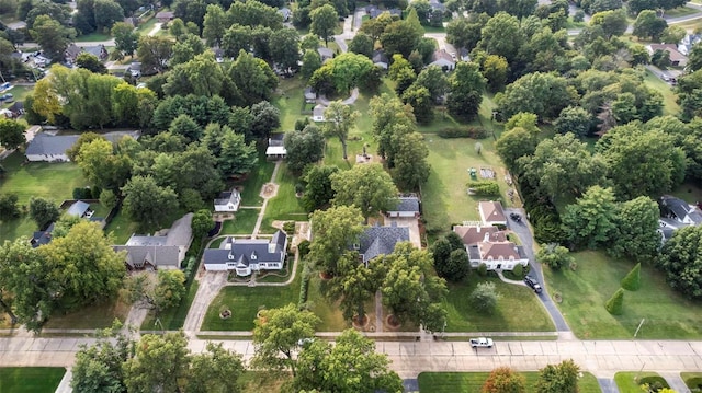 1011 N Ranney St, Sikeston, MO 63801 - aerial overview of property's location featuring nearby suburban area