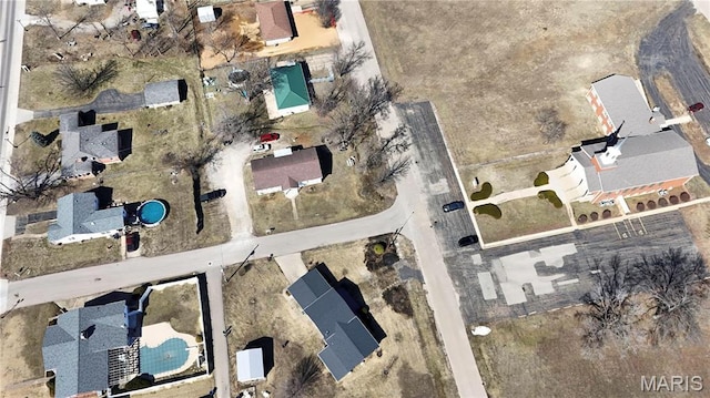801 S Grant S, Desloge, MO 63601 - aerial view of property's location with nearby suburban area