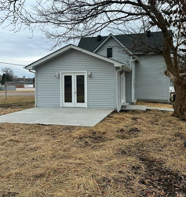 117 Pine St, Sullivan, MO 63080 - back of house featuring a patio and french doors