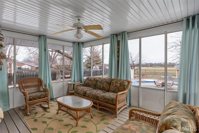 807 W Miller Dr, Staunton, IL 62088 - sunroom / solarium with plenty of natural light and wood finished floors