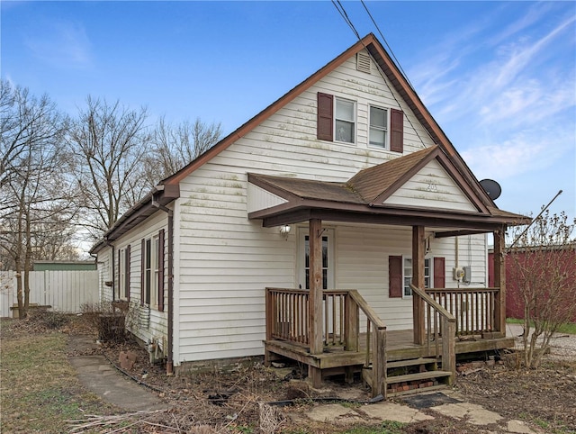 205 Fisher Ave, Sawyerville, IL 62085 - view of front of house featuring fence