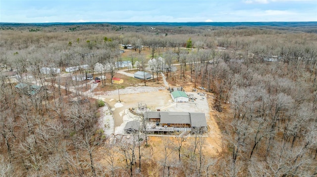 291 Deer Run Acres A, Williamsville, MO 63967 - view of subject property with a heavily wooded area