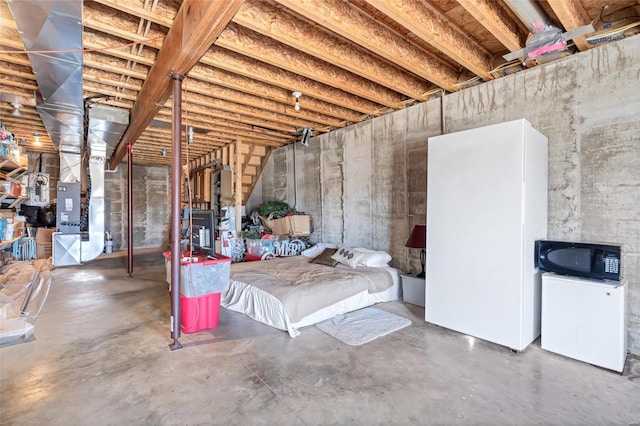 291 Deer Run Acres A, Williamsville, MO 63967 - unfinished basement featuring heating unit